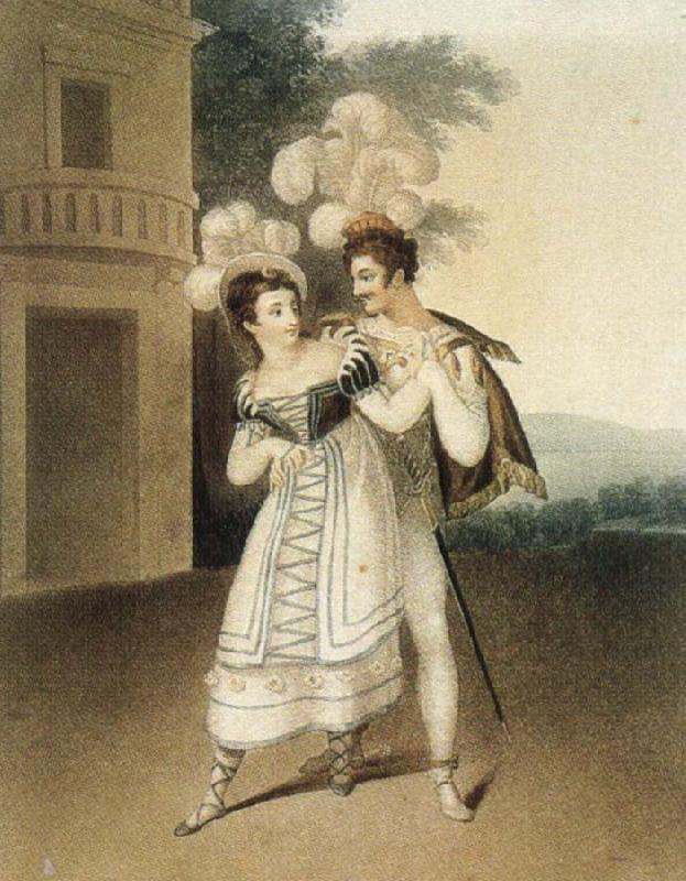 antonin dvorak a seduction scene from mozart s opera don giovanni oil painting image